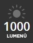 světelný výkon až 1 000 lumenů
