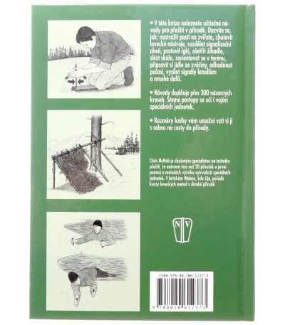 Vojenská příručka přežití, Chris McNab, 978-80-206-1237-3, techniky přežití, armáda, vojsko, připravenost