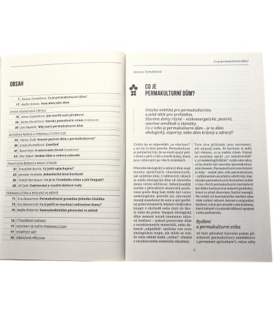 Permakulturní dům, Eva Hauserová, Co znamená permakulturní bydlení, Klíč k soběstačnosti, ISBN: 978-80-905108-8-3