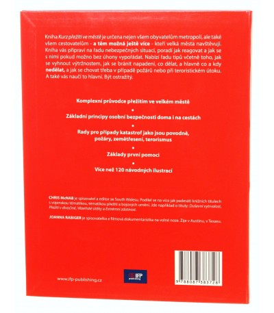Kurz přežití ve městě, Chris McNab, Joanna Rabiger, ISBN: 978-80-87383-72-8, 9788087383728, preppering, sebeobrana