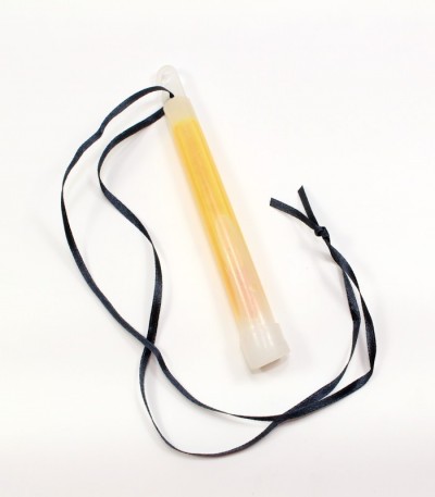 Svíticí tyčinka (glowstick) 15x1,5 cm, chemické světlo -  žlutá