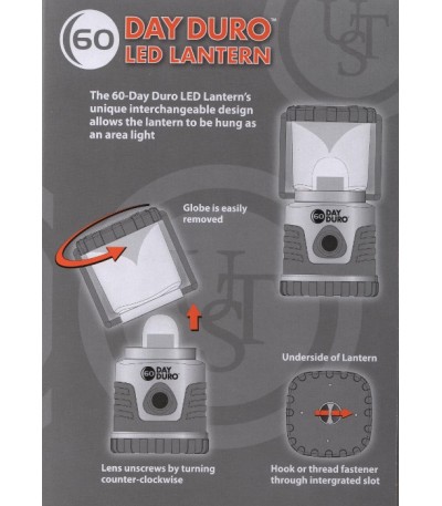 LED lampa Duro - 60 dní