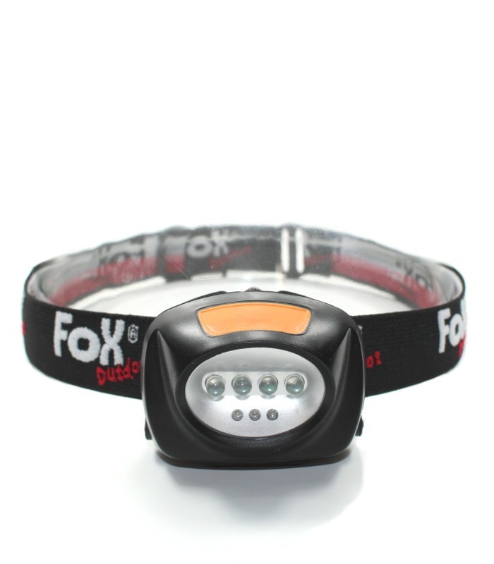 Čelovka Fox - 4 + 3 LED