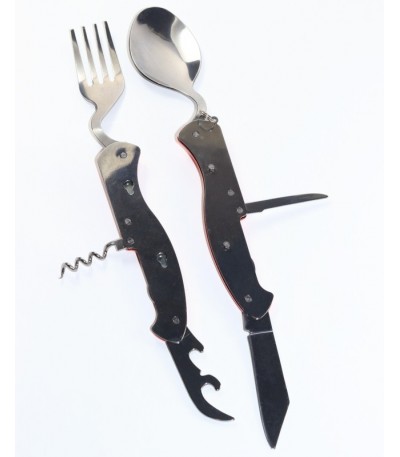 Příbor Fox skládací 6v1- vidlička, nůž, lžíce